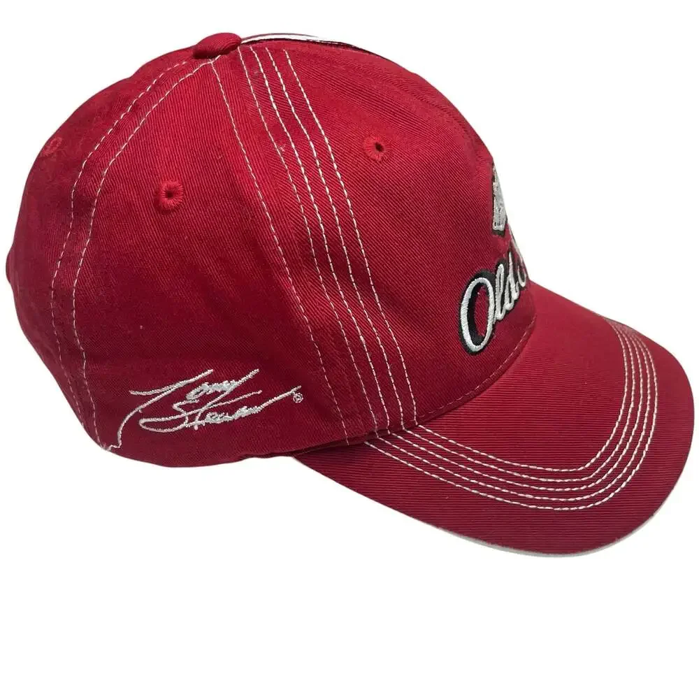 Tony Stewart #14 Old Spice NASCAR Checkered Flag Sports Adjustable Hat Red
